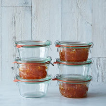 Görseli Galeri görüntüleyiciye yükleyin, Weck 290 ml Mold Kısa Saklama Kavanoz Set ( 6 Adet )
